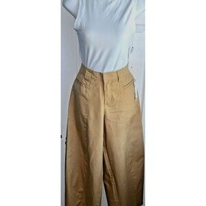 Urban Outfitters BDG Women's Wide Leg Pants Natural/Tan Size 0 BNWT + FREE 🎁